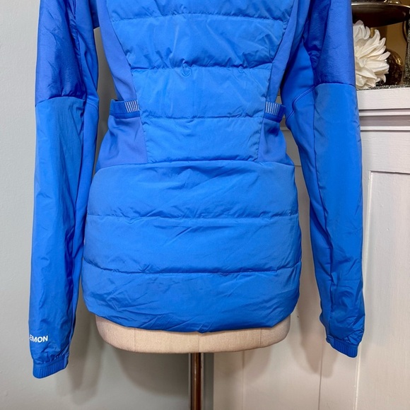 Lululemon Down For It All Jacket Winter Coat Pipe Dream Blue Size 12 NWT - Picture 10 of 16